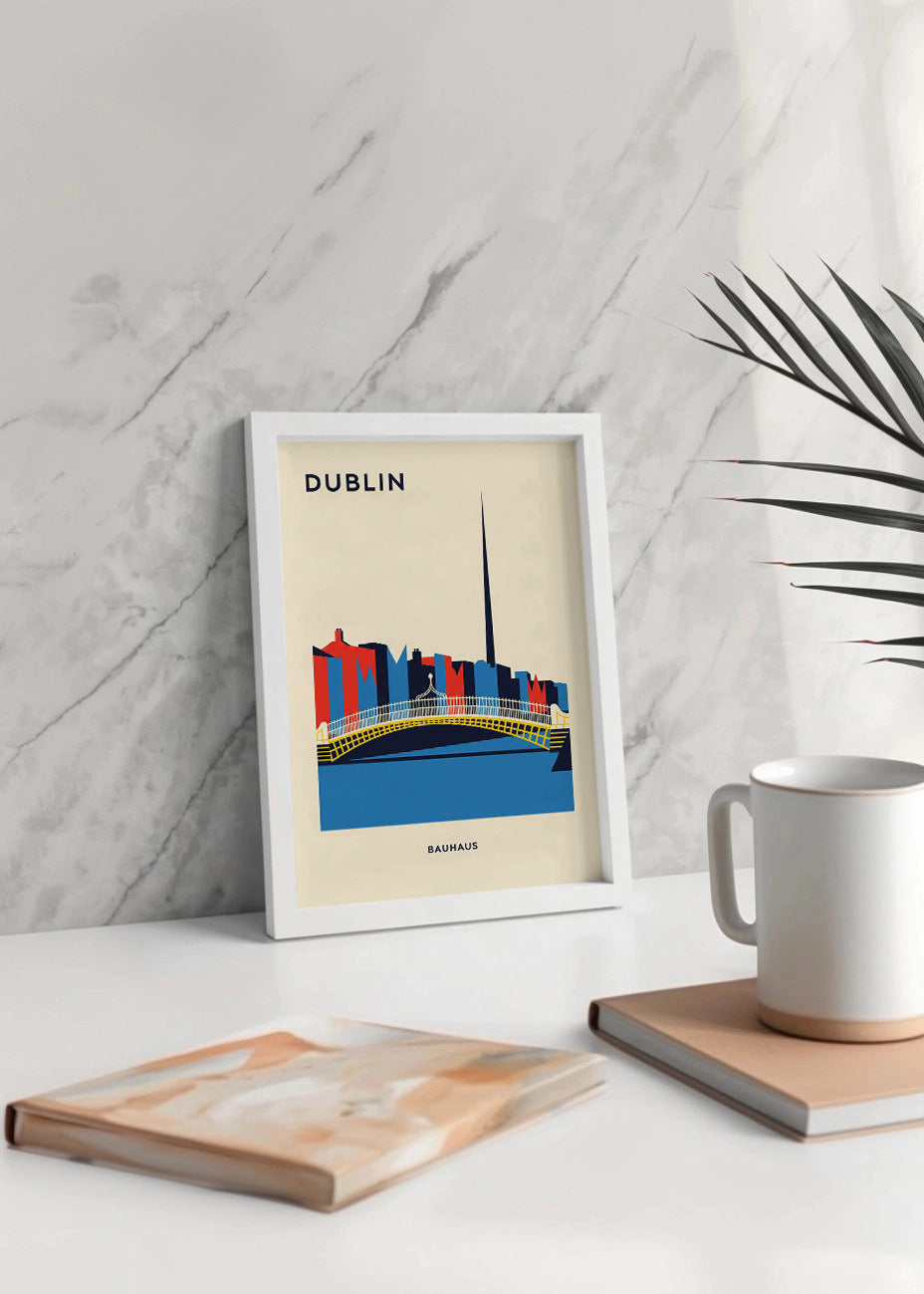 Cuadro Dublin Poster Bauhaus