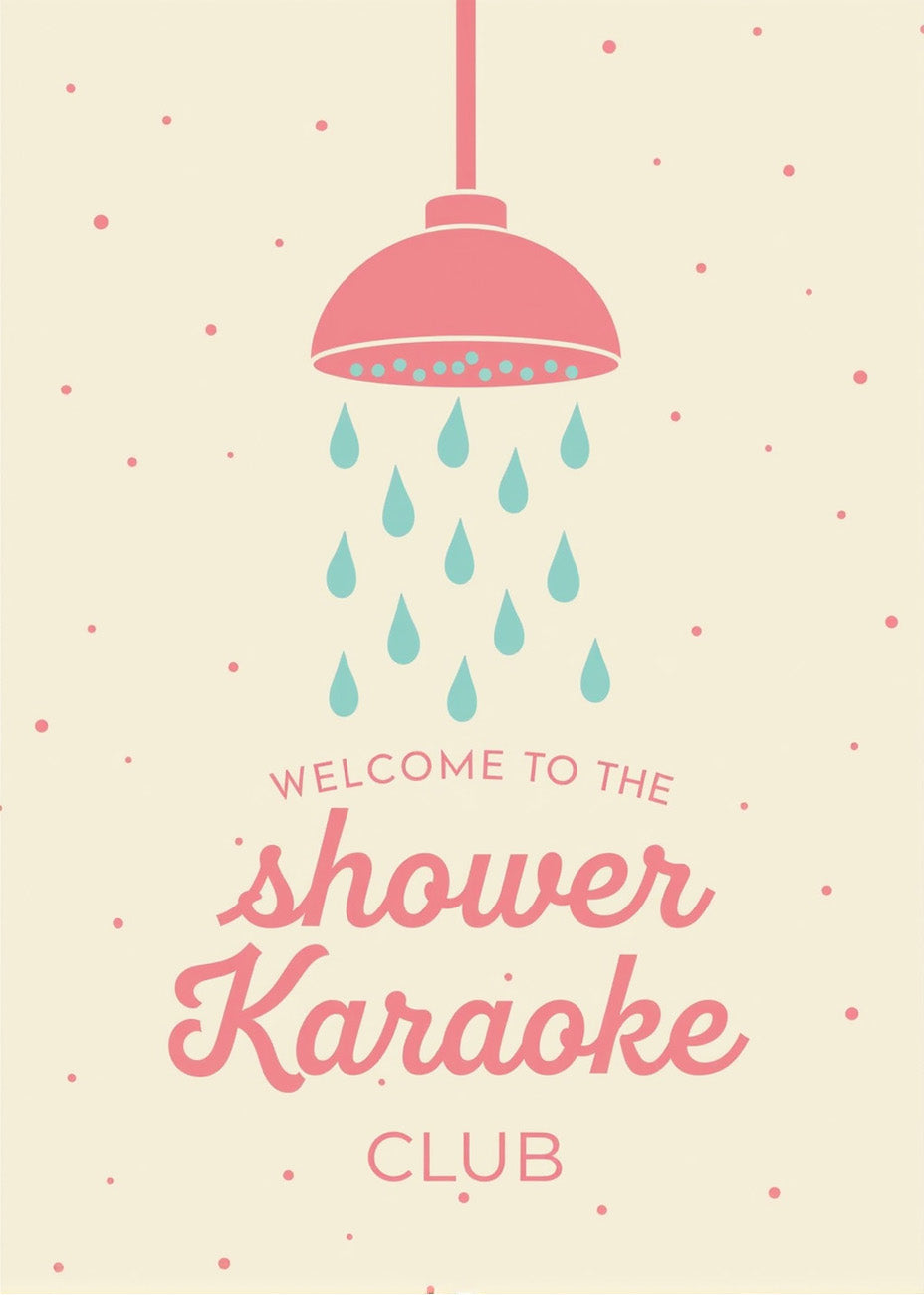 Cuadro Ducha Karaoke Club