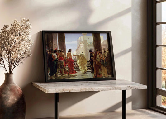 Cuadro Ecce Homo, este es el hombre (Antonio Ciseri)