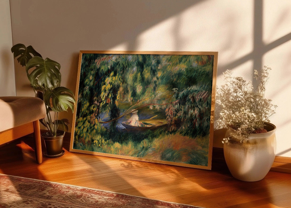 Cuadro El Bote (Renoir)