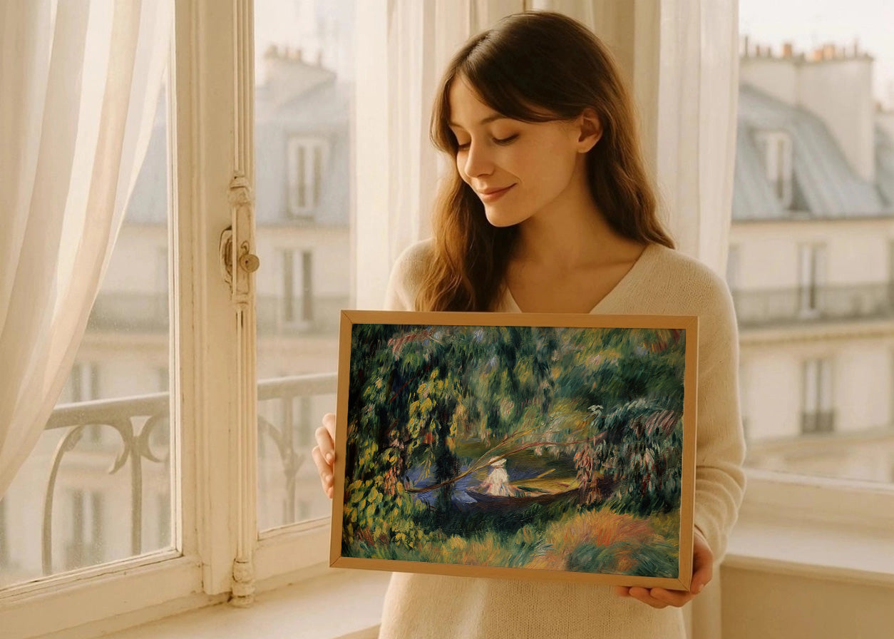 Cuadro El Bote (Renoir)