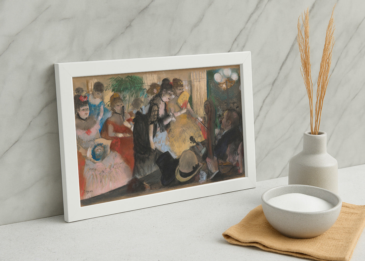 Cuadro El Café Concierto (Edgar Degas)