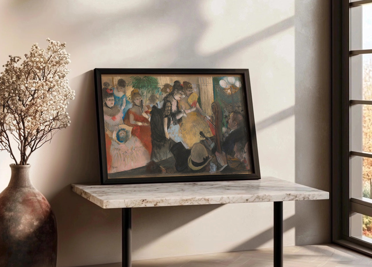 Cuadro El Café Concierto (Edgar Degas)