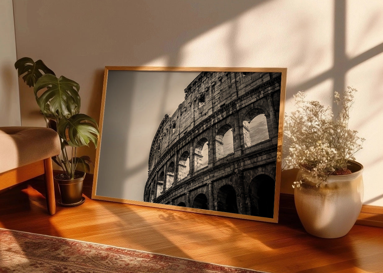 Cuadro El Coliseo romano