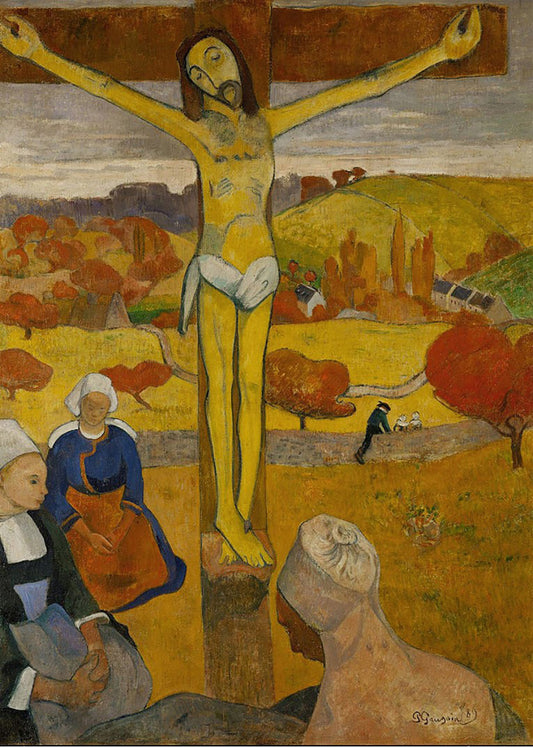 Cuadro El Cristo amarillo (Gauguin)