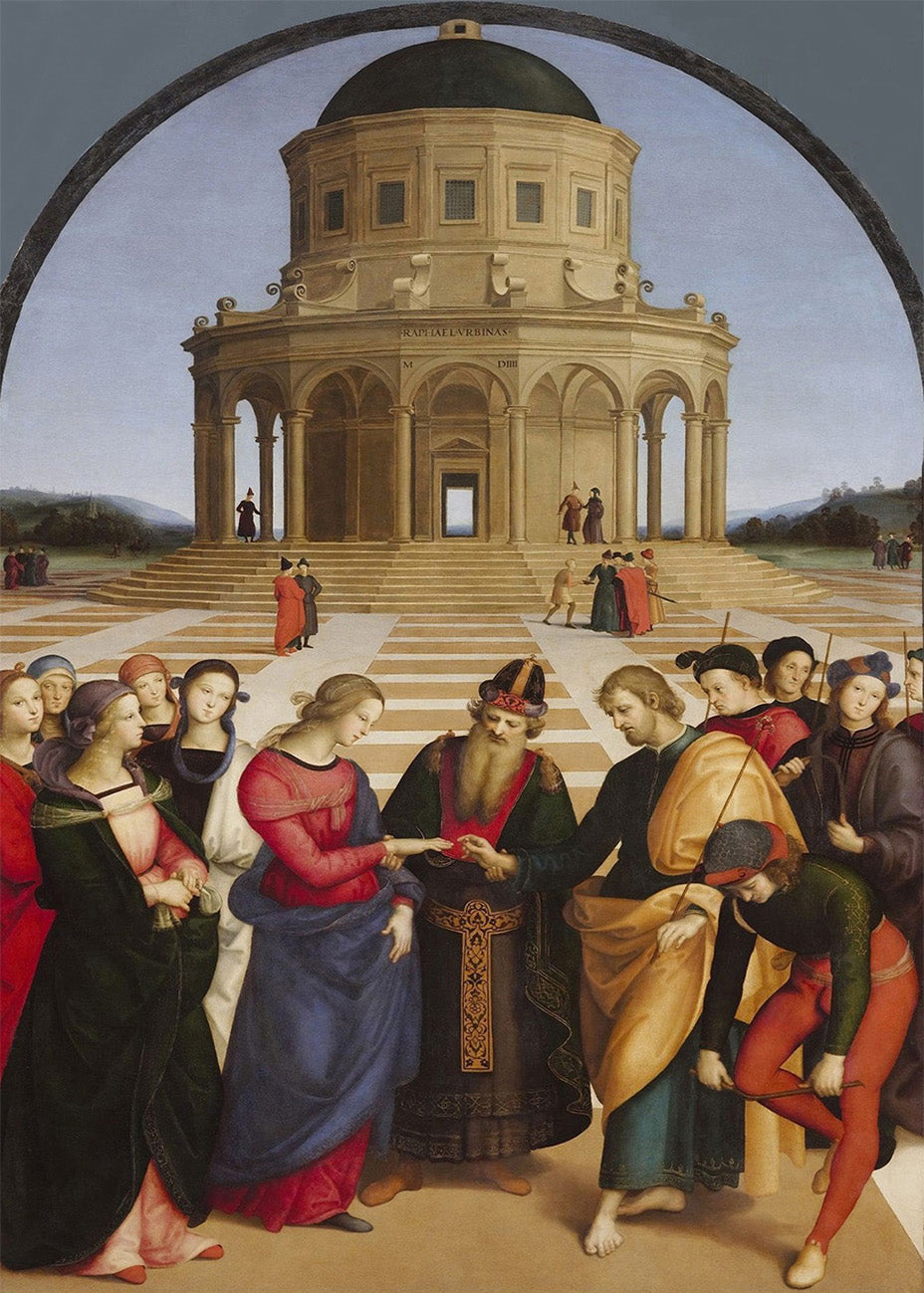 Cuadro El Desposorio de la Virgen (Rafael Sanzio)