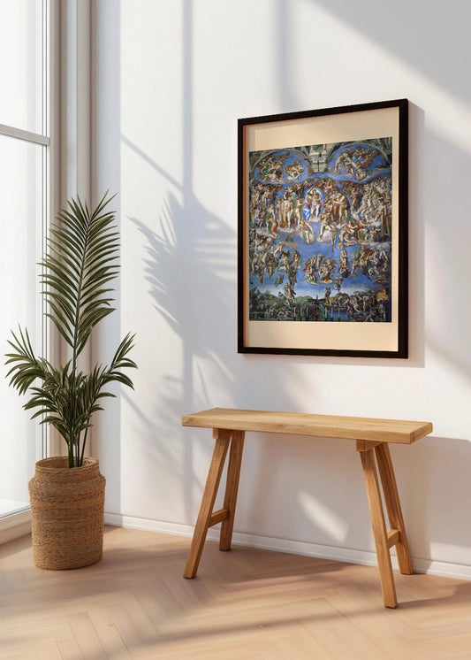 Cuadro El Juicio Final (Miguel Ángel - Michelangelo)