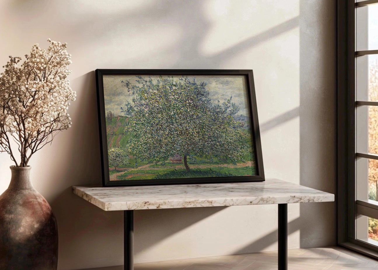 Cuadro El Manzano (Claude Monet)