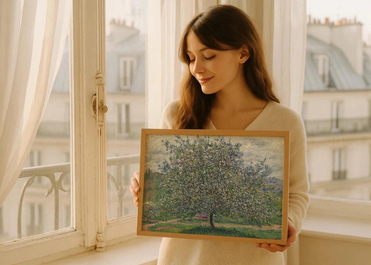 Cuadro El Manzano (Claude Monet)