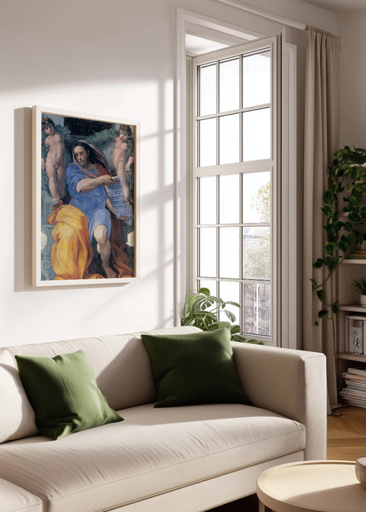 Cuadro El profeta Isaías (Miguel Ángel - Michelangelo)