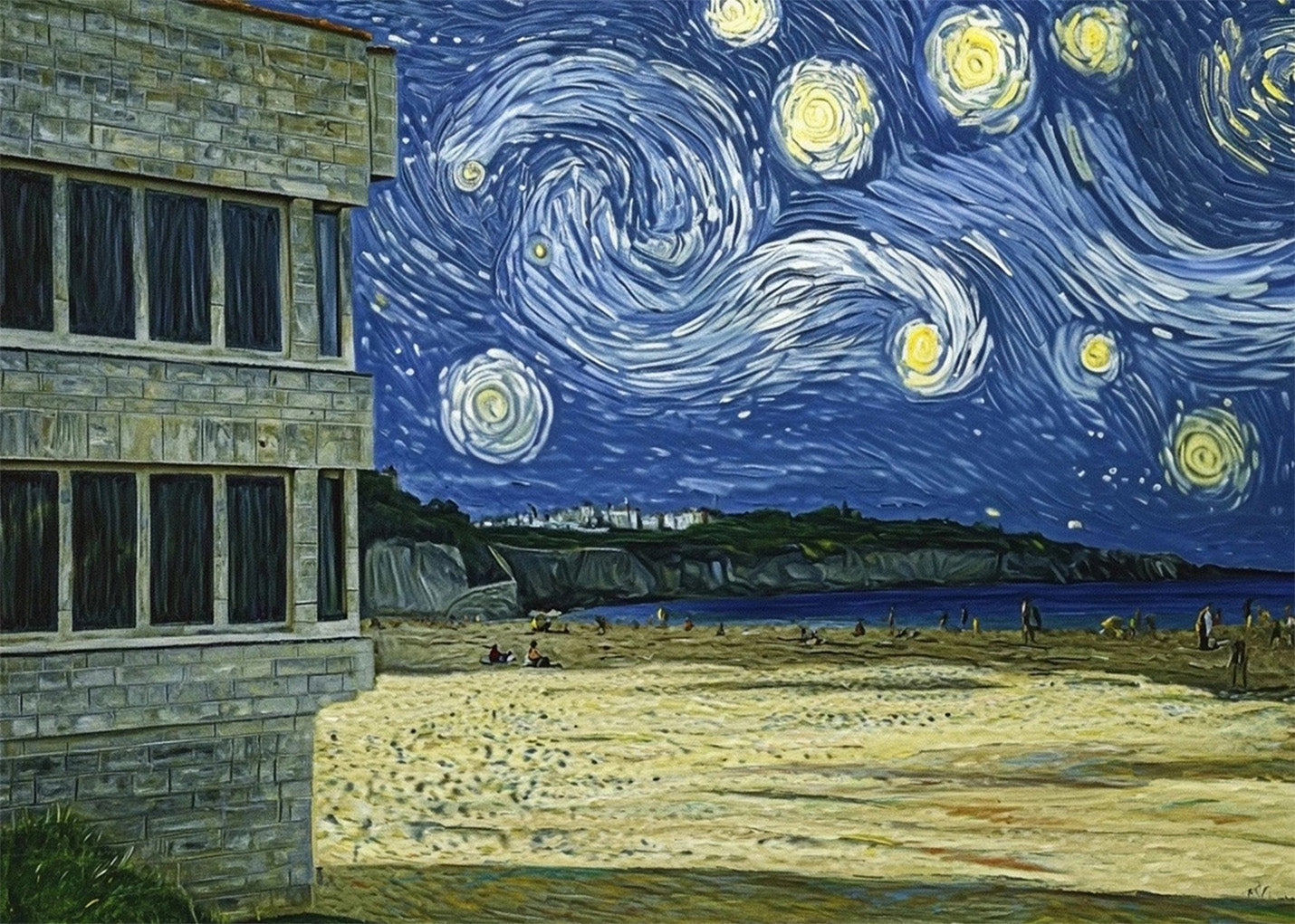 Cuadro El Sardinero de Santander - Van Gogh