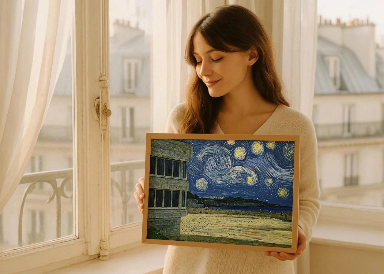 Cuadro El Sardinero de Santander - Van Gogh