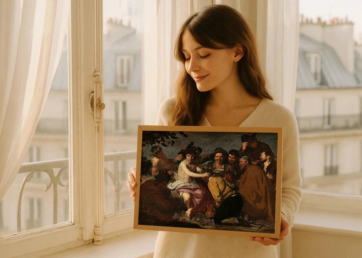 Cuadro El Triunfo de Baco - Los Borrachos (Diego Velázquez)