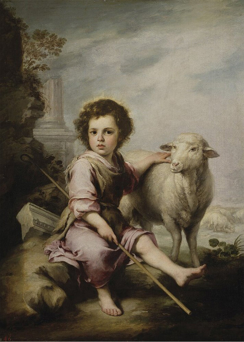 Cuadro El Buen Pastor (Murillo)