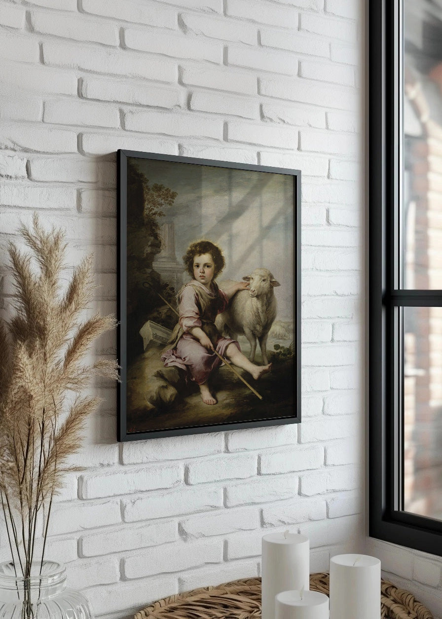 Cuadro El Buen Pastor (Murillo)