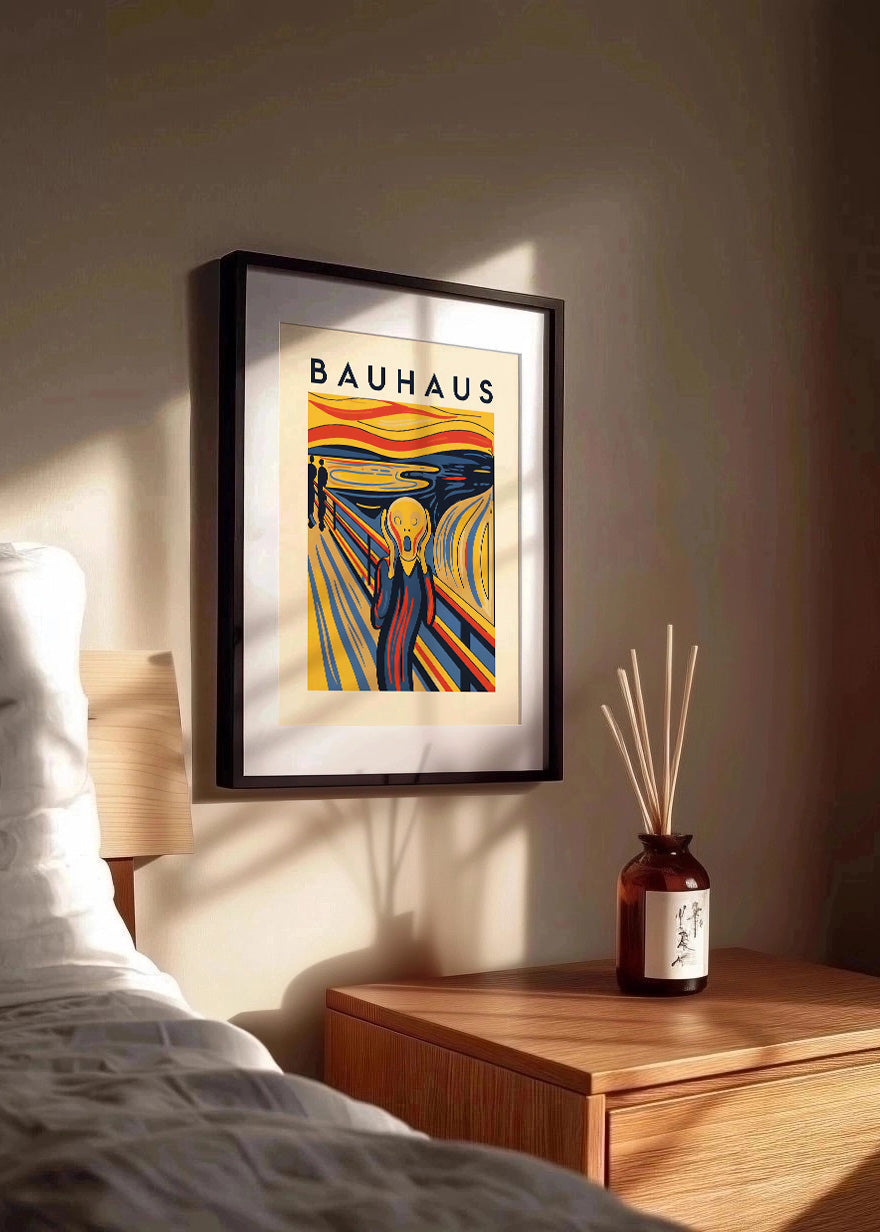 Cuadro El Grito Bauhaus