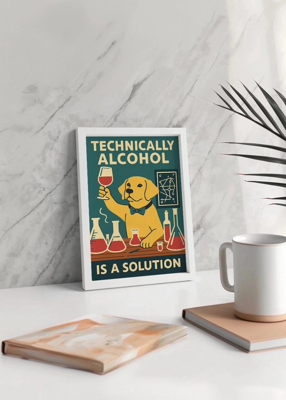 Cuadro El alcohol es una solución 2
