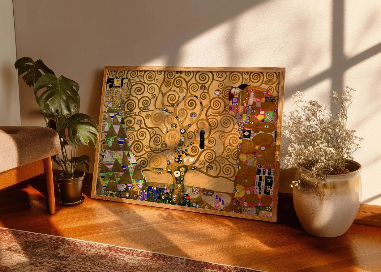 Cuadro El arbol de la Vida (Gustav Klimt)