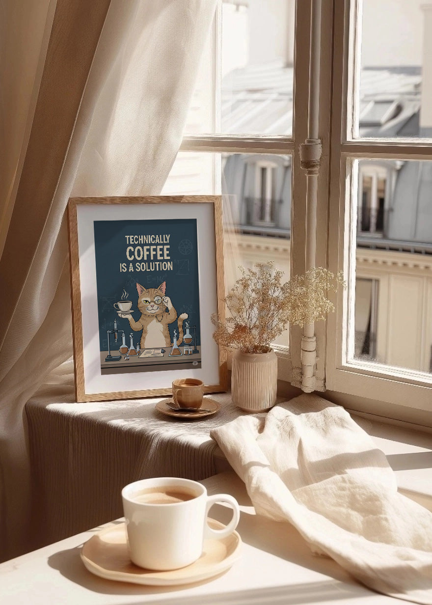 Cuadro El café es una solución