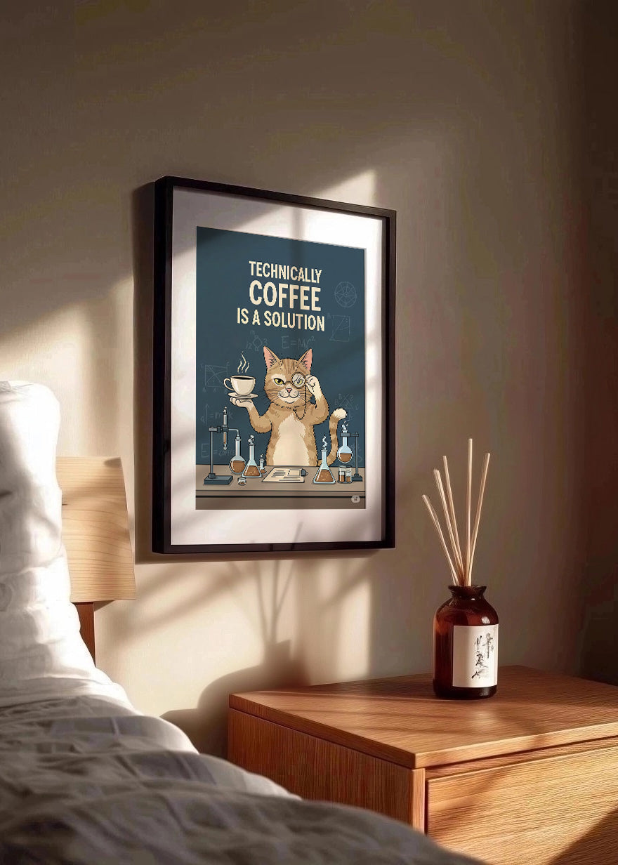 Cuadro El café es una solución