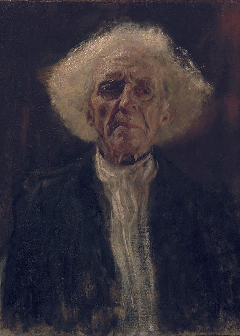 Cuadro El ciego (Gustav Klimt)