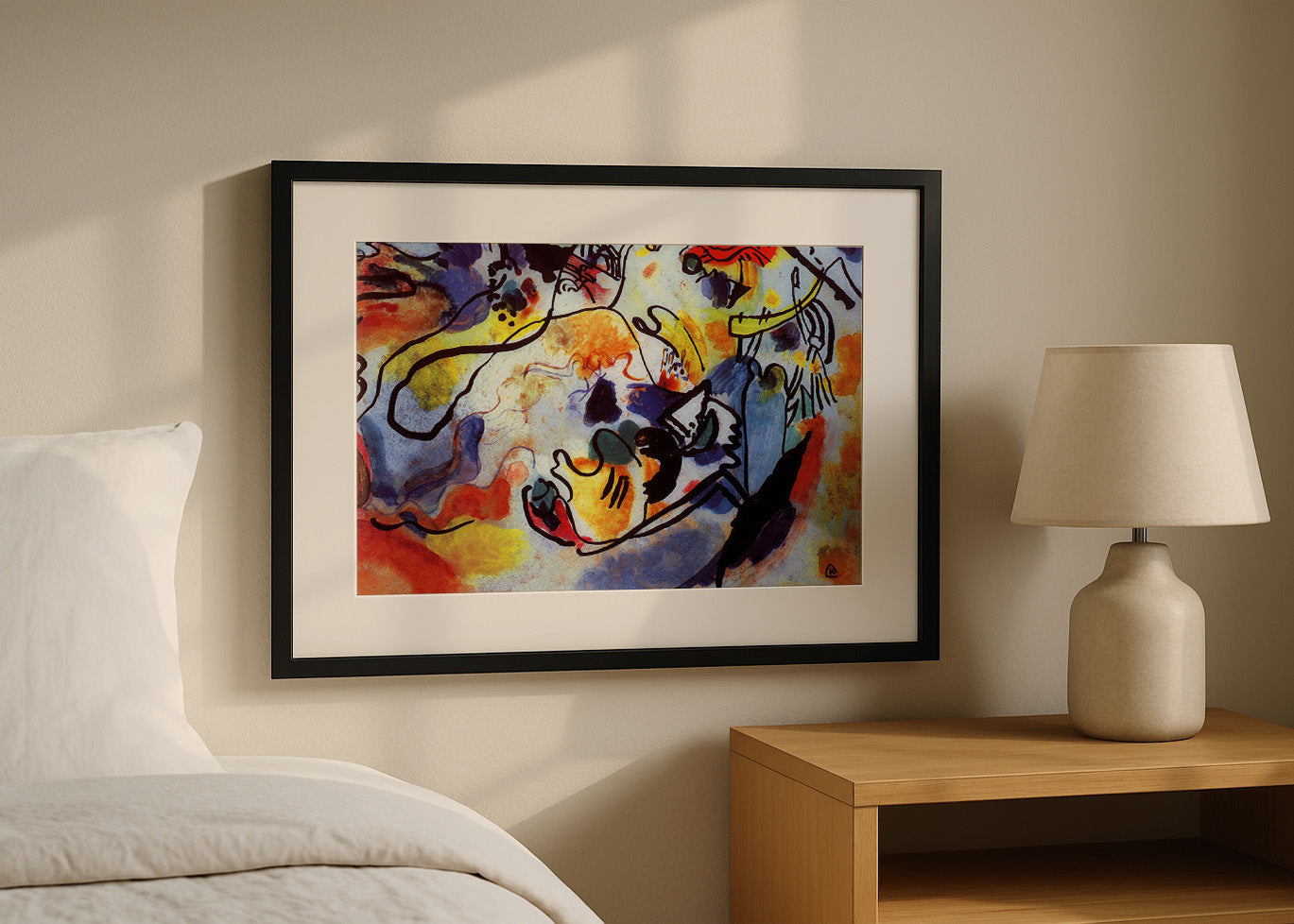 Cuadro El jinete azul (Kandinsky)