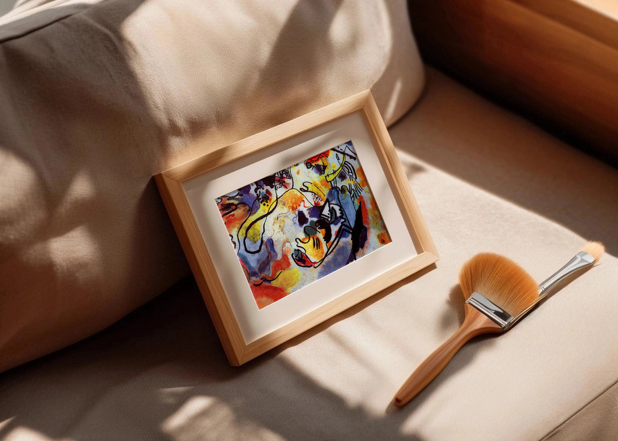 Cuadro El jinete azul (Kandinsky)