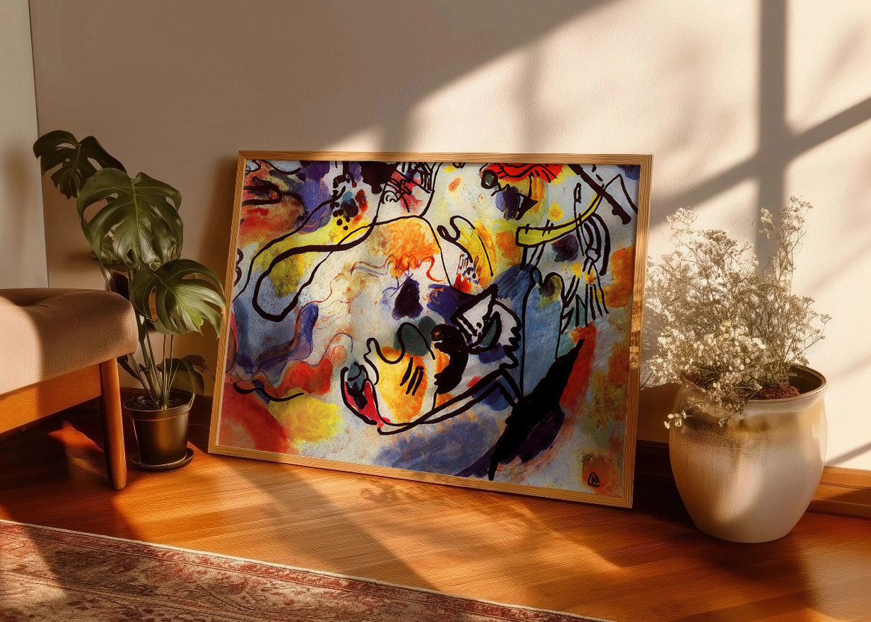 Cuadro El jinete azul (Kandinsky)