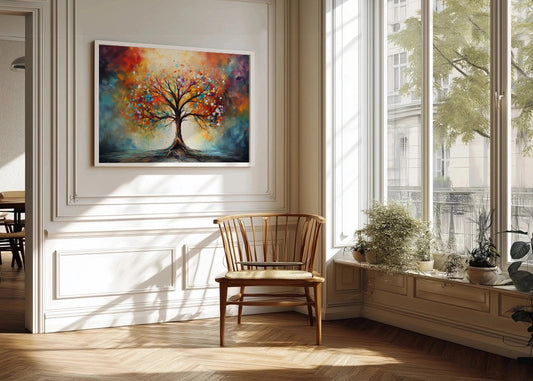 Cuadro El árbol de la vida plena