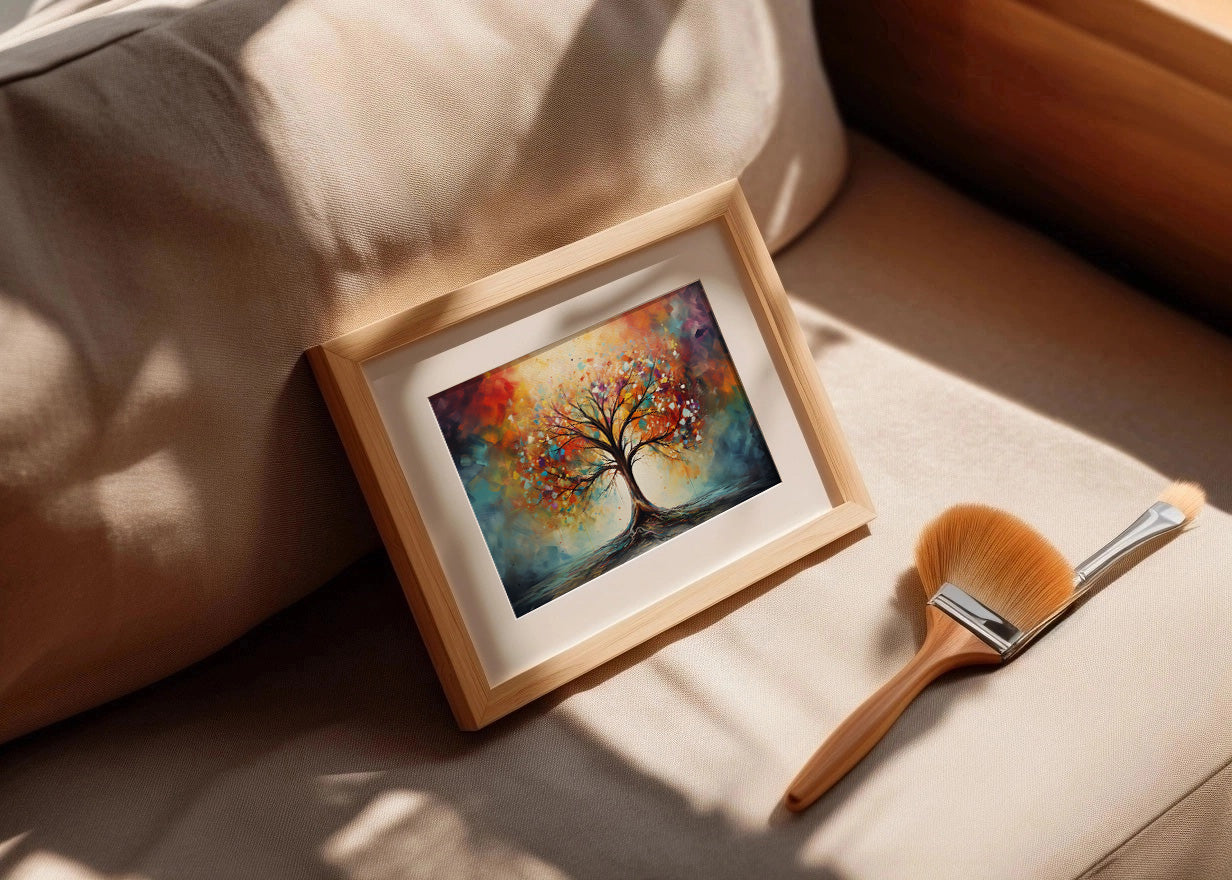 Cuadro El árbol de la vida plena