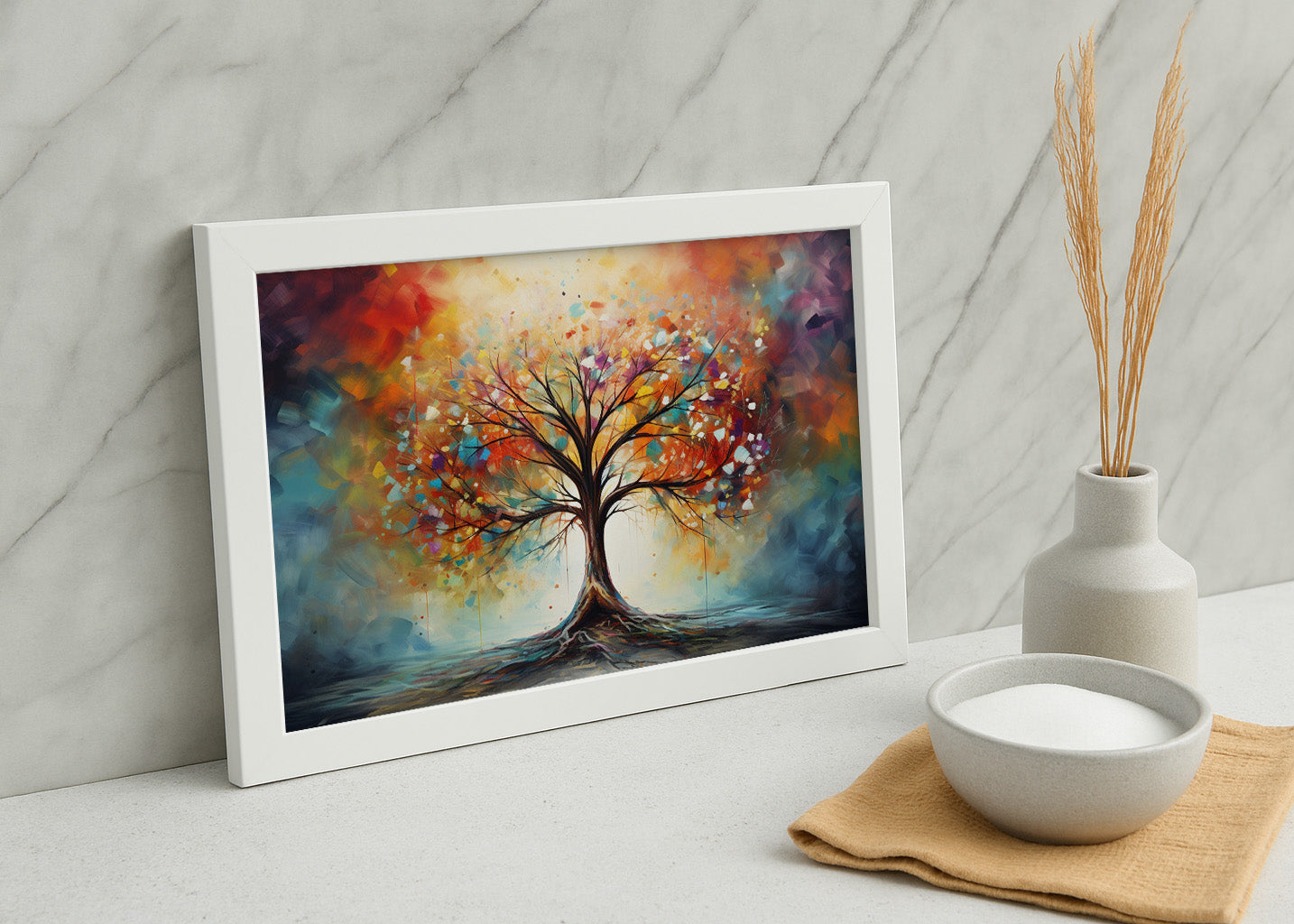 Cuadro El árbol de la vida plena