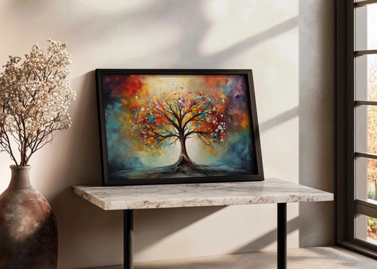 Cuadro El árbol de la vida plena