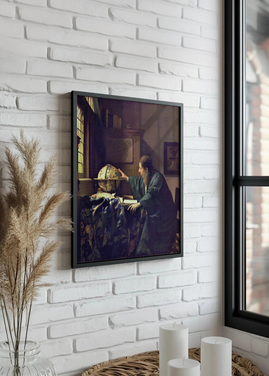 Cuadro El astrónomo 1668 (Vermeer)