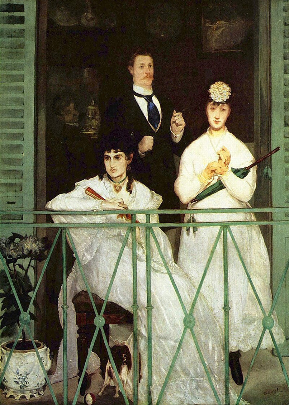 Cuadro El balcón (Edouard Manet)