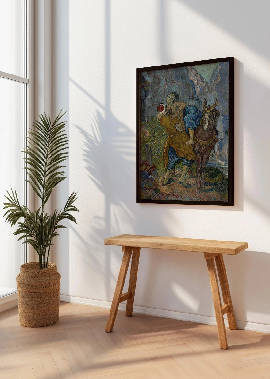 Cuadro El buen samaritano (Delacroix)