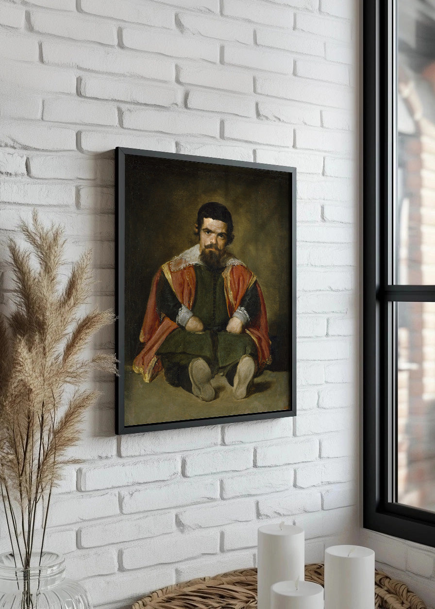Cuadro El bufón Don Sebastián de Morra (Diego Velázquez)