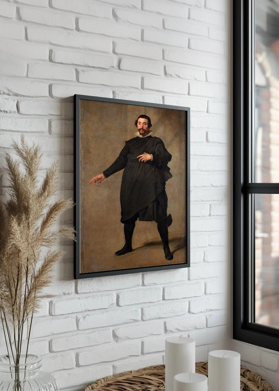 Cuadro El bufón Pablo de Valladolid (Diego Velázquez)