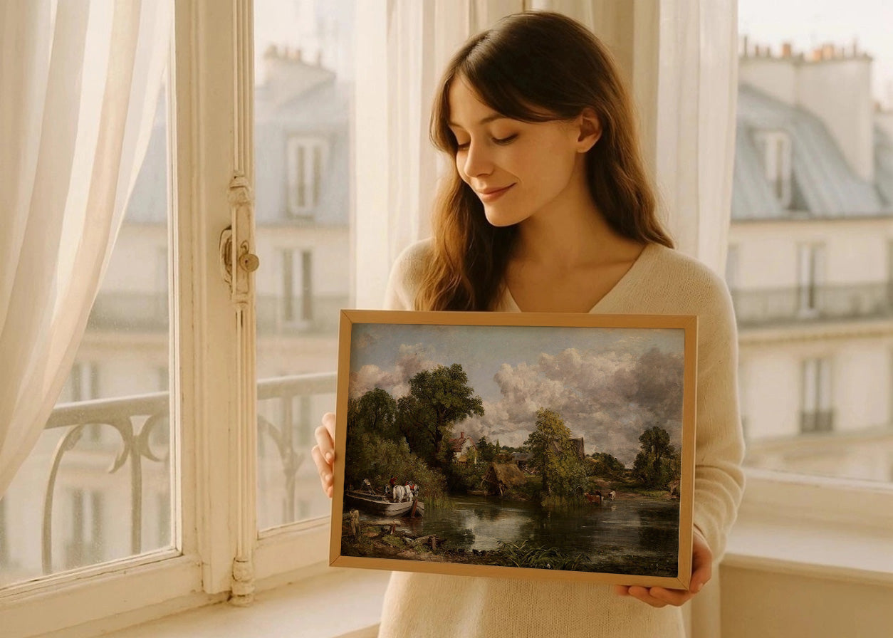 Cuadro El caballo blanco (John Constable)