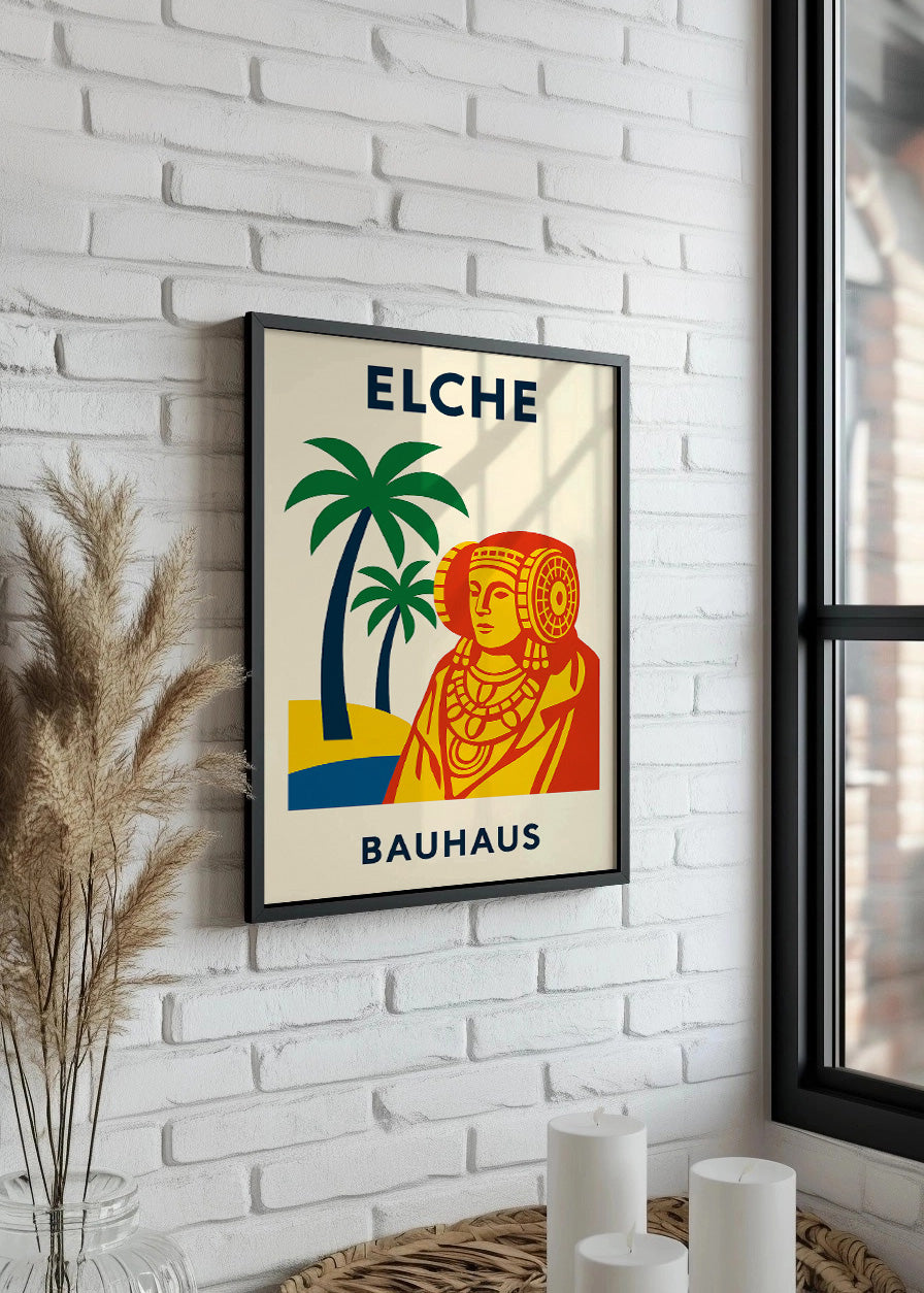 Cuadro Elche Poster Bauhaus