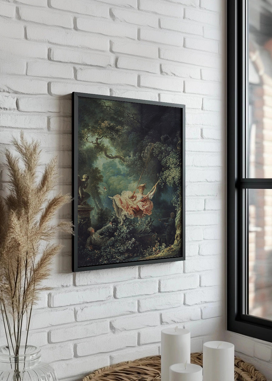 Cuadro El columpio (Fragonard)