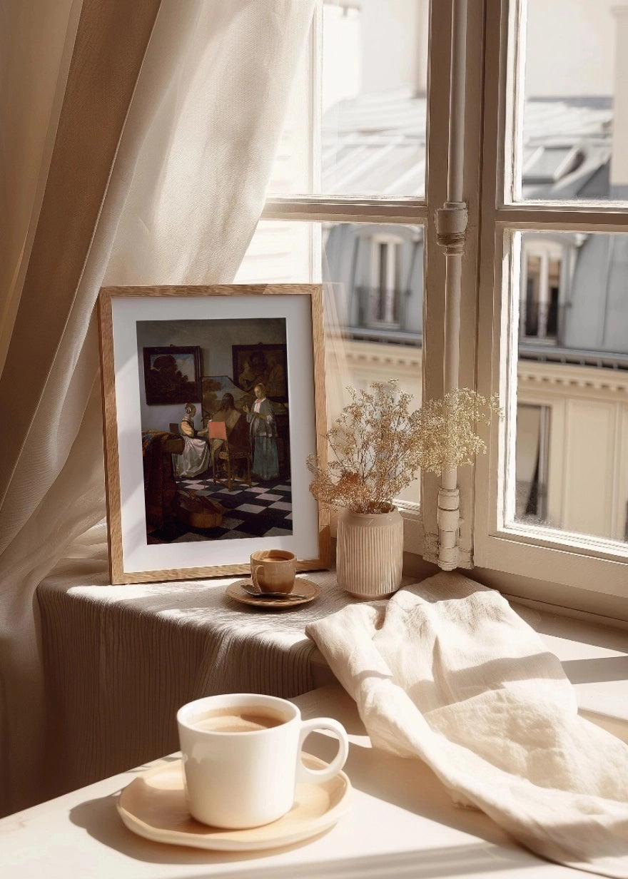 Cuadro El concierto (Johannes Vermeer)