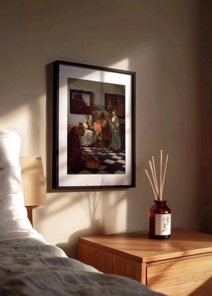 Cuadro El concierto (Johannes Vermeer)
