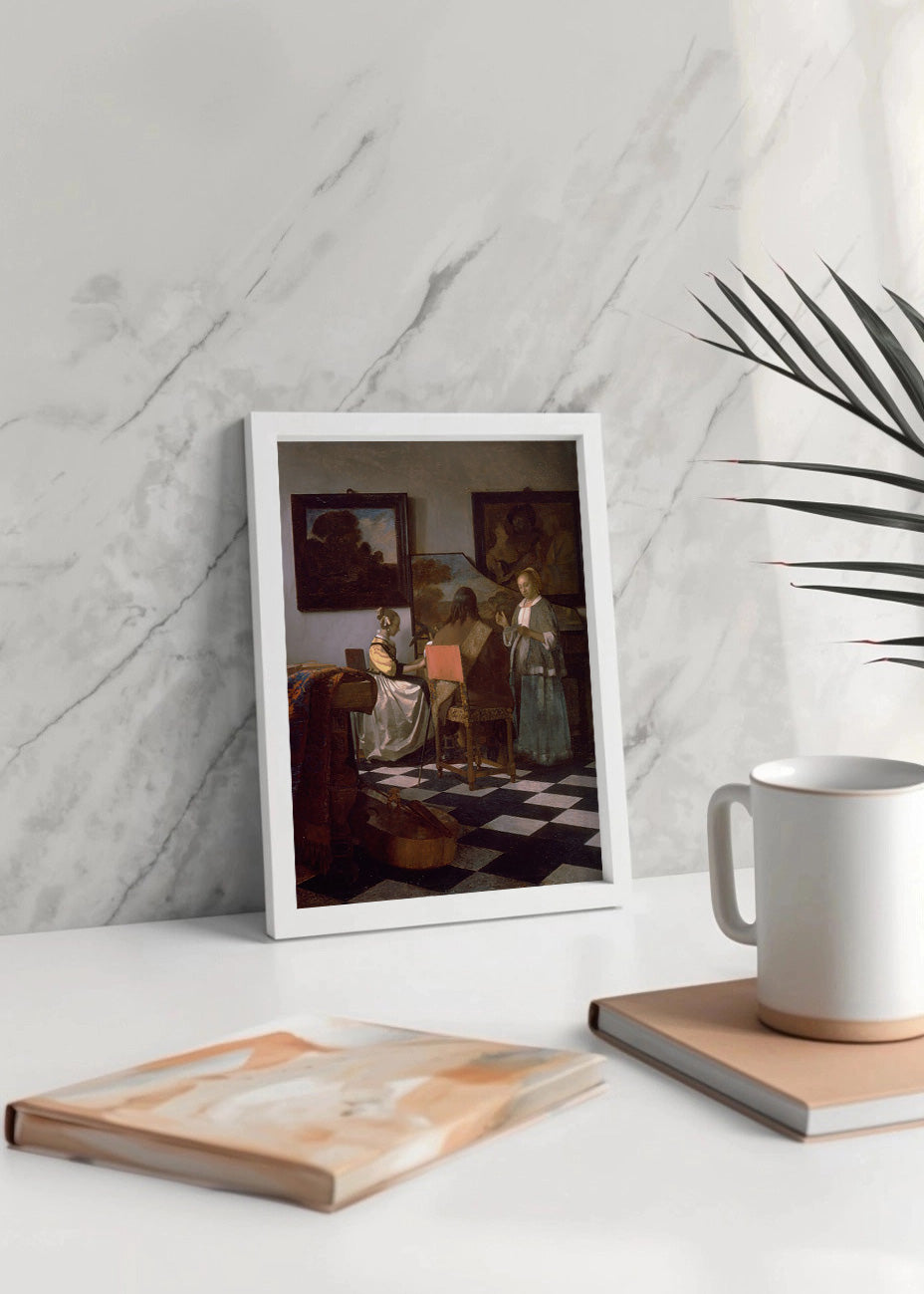 Cuadro El concierto (Johannes Vermeer)
