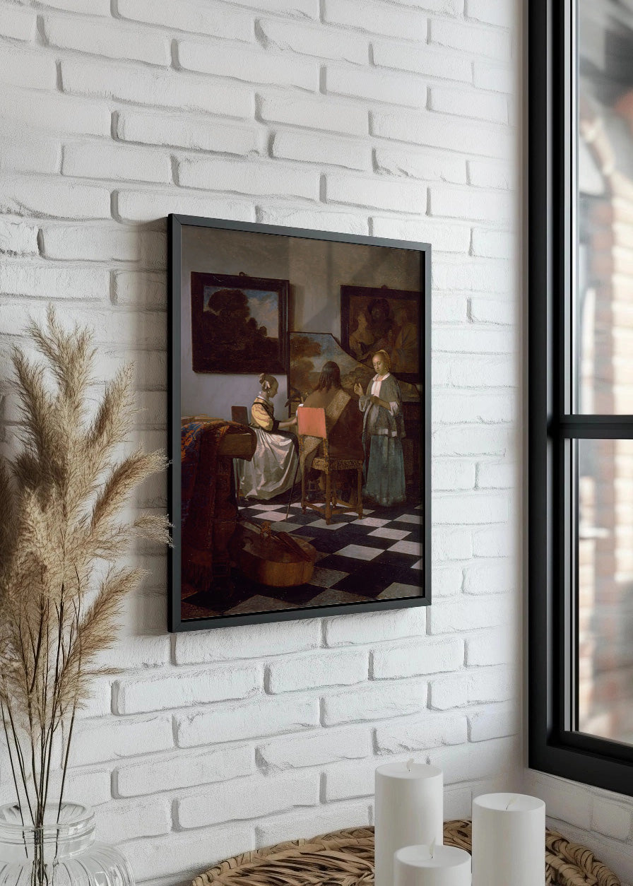 Cuadro El concierto (Johannes Vermeer)