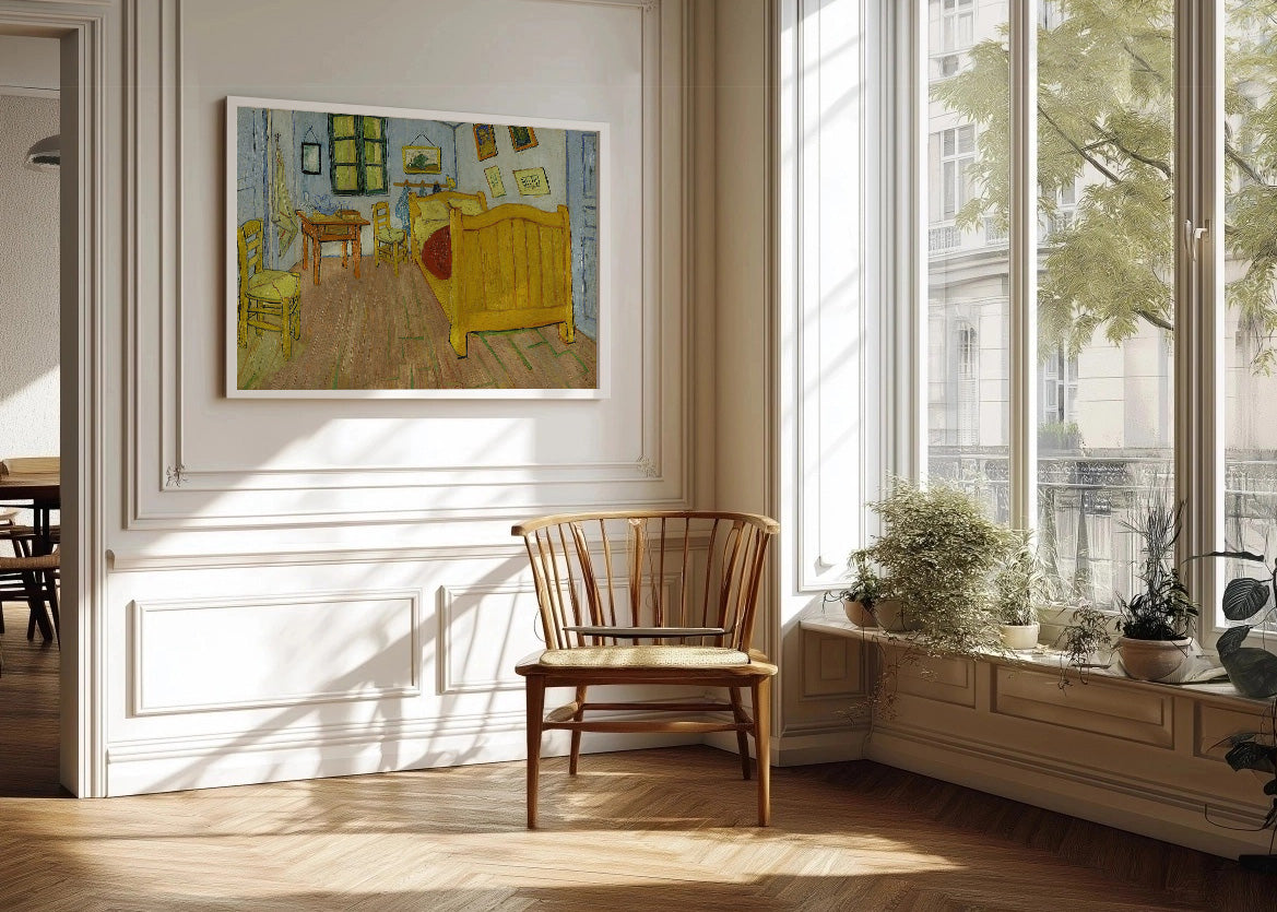 Cuadro El cuarto en Arlés (Van Gogh)