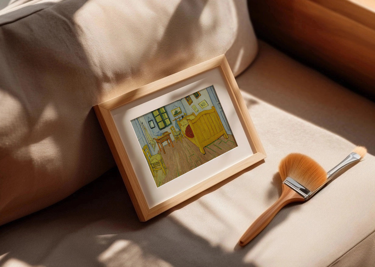 Cuadro El cuarto en Arlés (Van Gogh)
