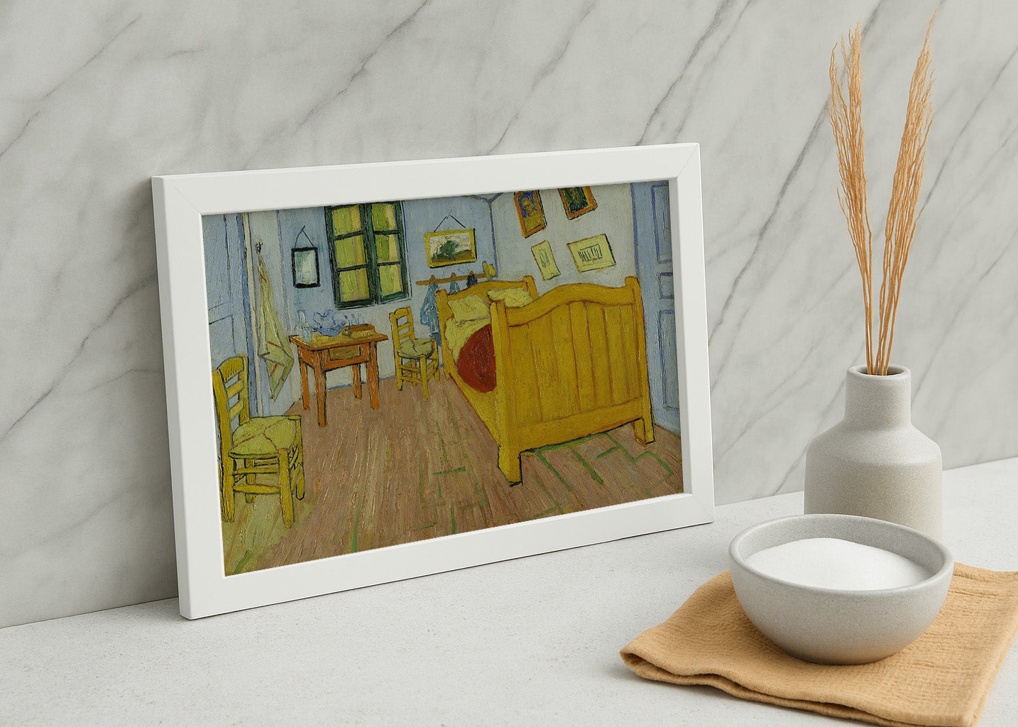 Cuadro El cuarto en Arlés (Van Gogh)