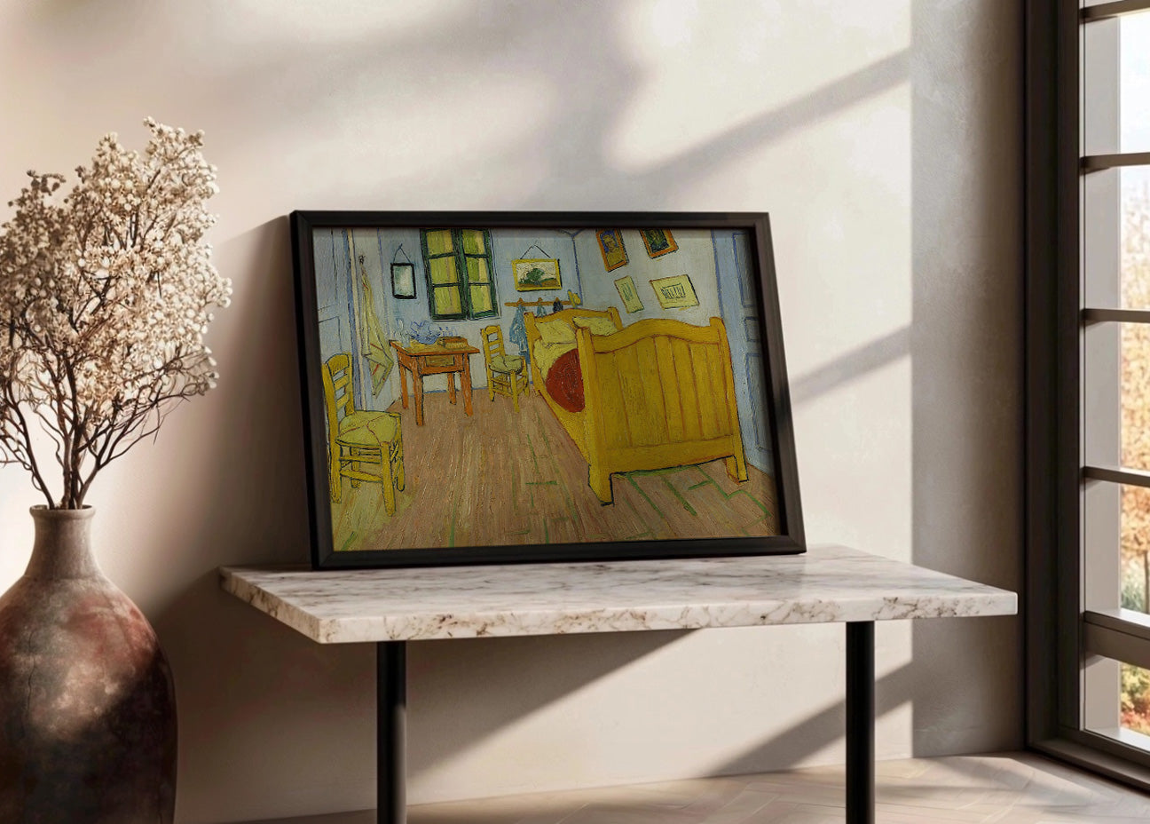 Cuadro El cuarto en Arlés (Van Gogh)