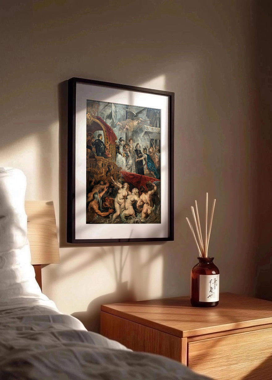 Cuadro El desembarco de María de Médicis en el puerto de Marsella (Rubens)