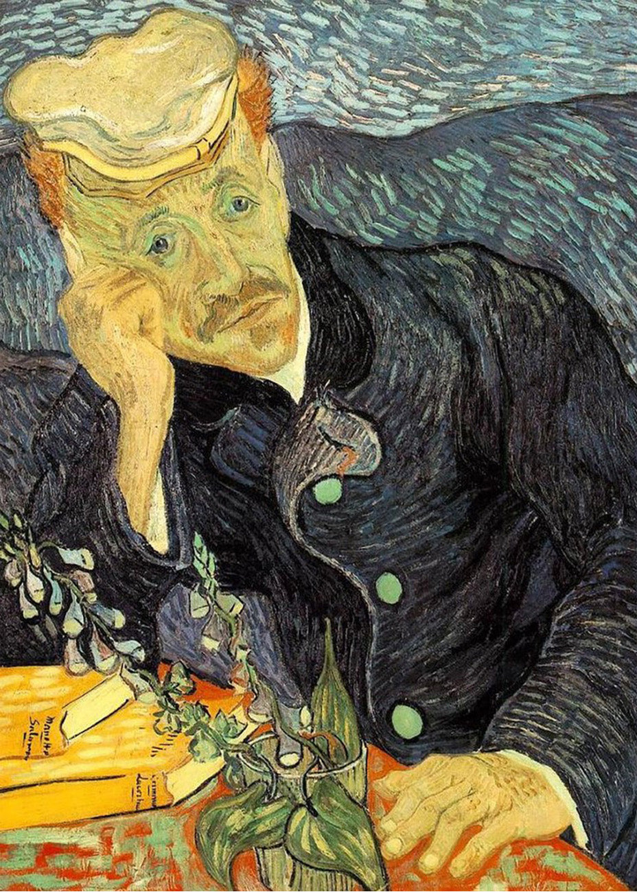 Cuadro El doctor Paul Gachet (Van Gogh)